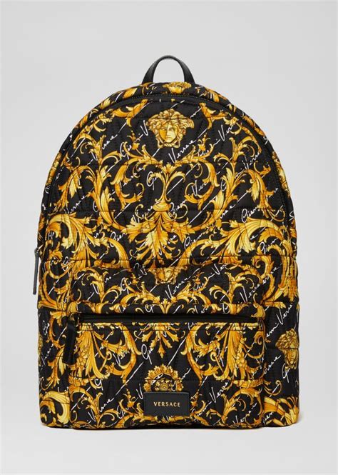 young versace rucksack|versace belt backpack.